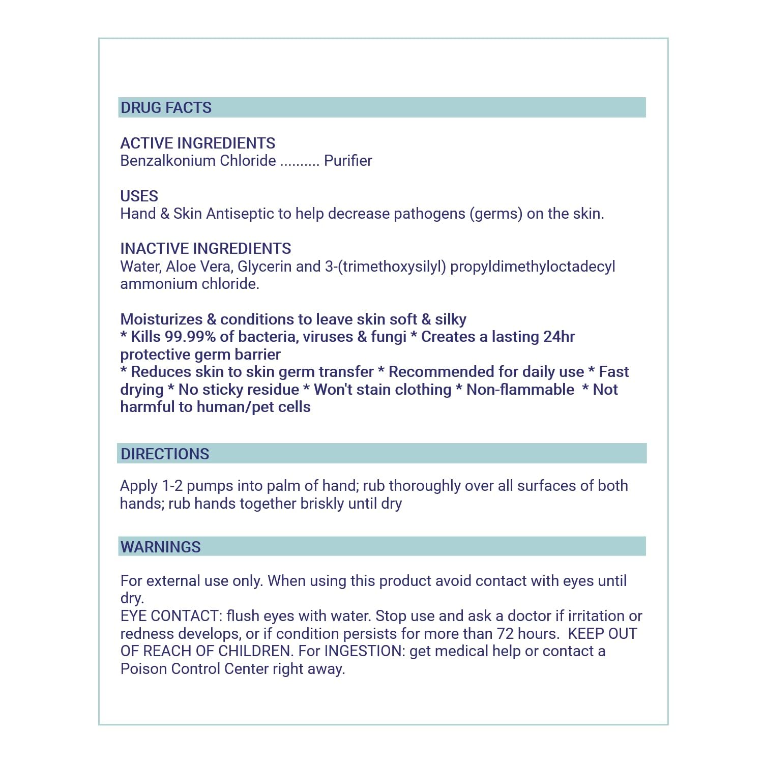 24 Hour Defense Foaming Hand Sanitizer | Kills 99.99% Of Germs | Stays Effective Throughout Hand Washings For 24 Hours Of Lasting Protection | Rich, Moisturizing Foam | Fragrance Free (4 Pack) - Image 6