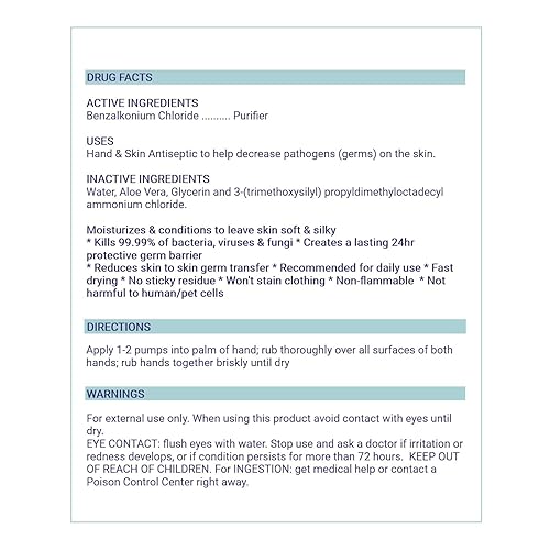 Miniatura 4 de 24 Hour Defense Foaming Hand Sanitizer Kills 99.99% Of Germs Stays Effective Throughout Hand Washings For 24 Hours Of Lasting Protection Rich