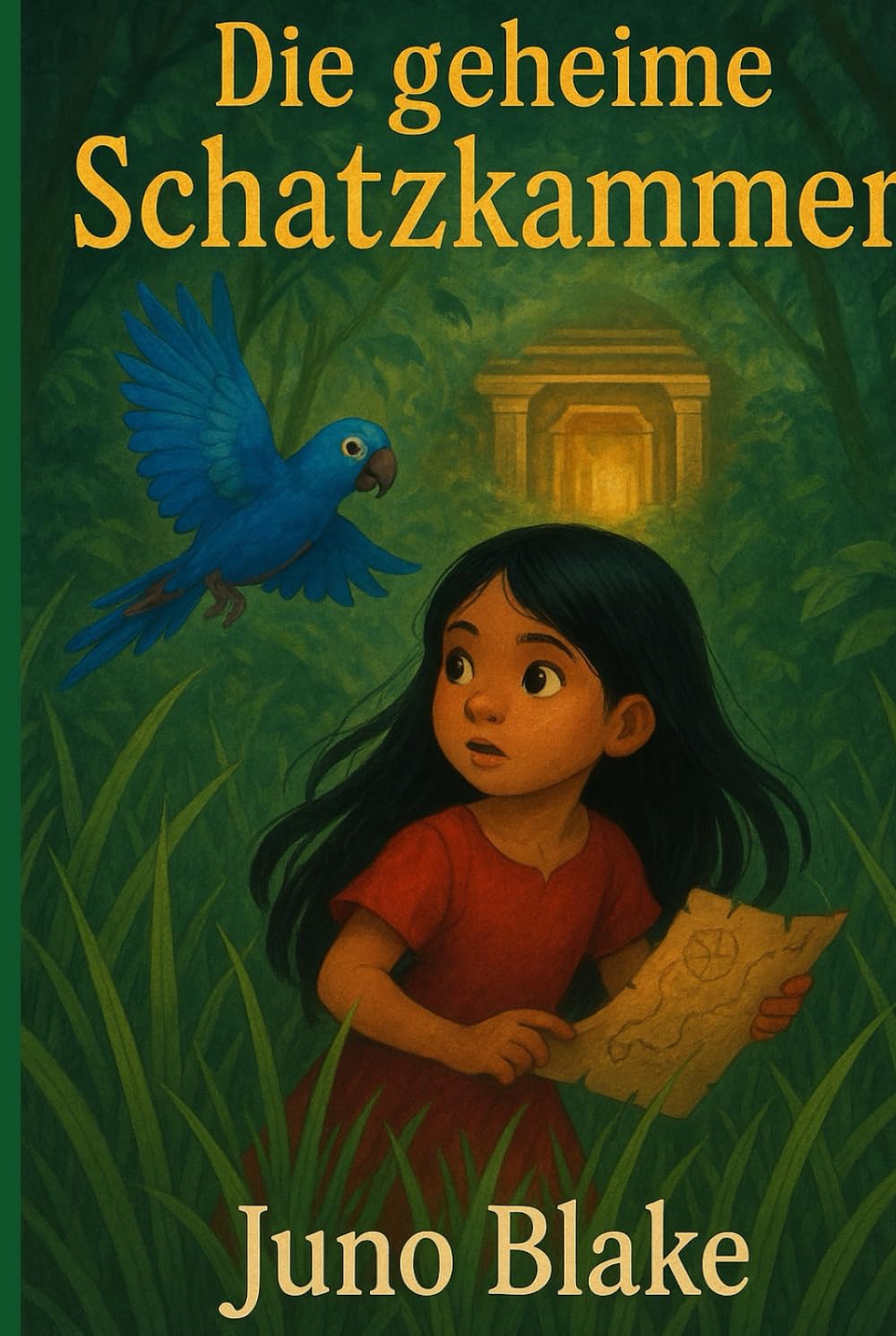 Die geheime Schatzkammer: ein Mädchen sucht eine geheime Schatzkammer, voller Abenteuer