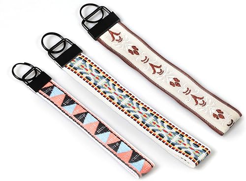 Miniatura 6 de SPEEDWOX 25 piezas de herramientas para llavero con anillo dividido, juegos de pulseras de correas para manualidades