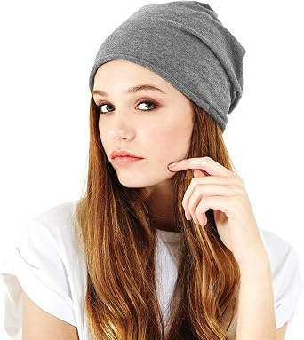 Beechfield Unisex Jersey Beanie - Classic Soft Hat