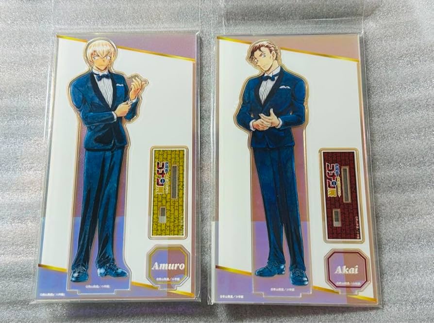 安室透　赤井秀一　アクリルスタンド Amazon.co.jp: コナン展 アクリルスタンド 2種セット 安室透
