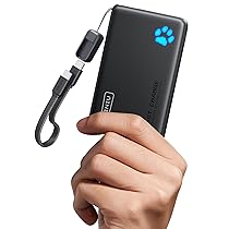 INIU Power Bank, 45W 10000mAh Il Più Leggero Ricarica Rapida Powerbank, PD3.0 QC4.0 USB C Input & Output Caricatore Portatile per iPhone 17 16 15 14 13 Pro Max Mini Plus Samsung Huawei iPad Pro