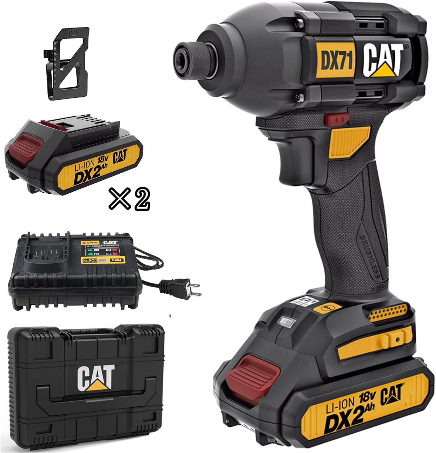 大人気商品 新品 未使用 CAT キャタピラー 電動ドリルドライバーセット