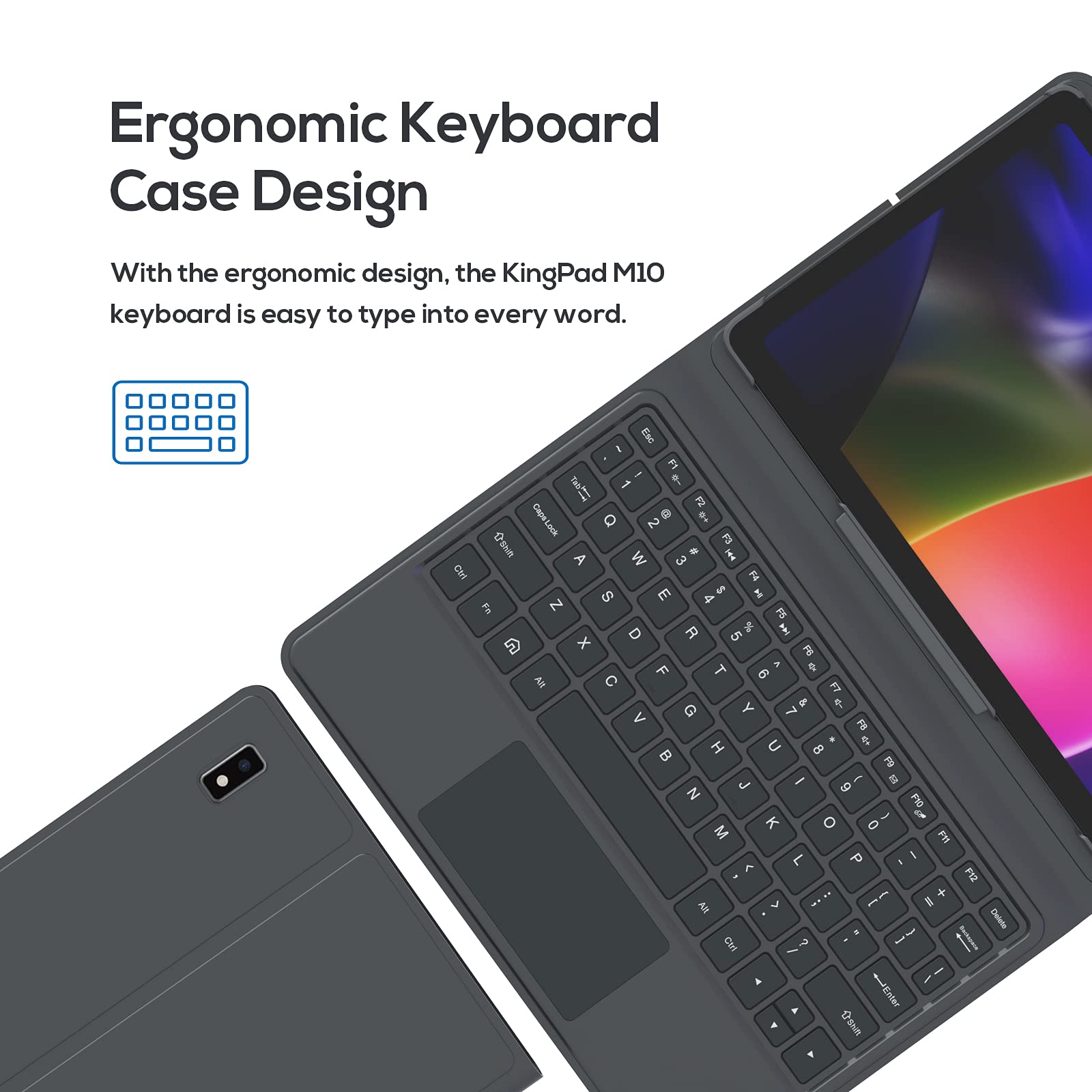 【美品】Vastking KingPad M10 + キーボードケース Amazon.co.jp: M10用キーボード : パソコン・周辺機器