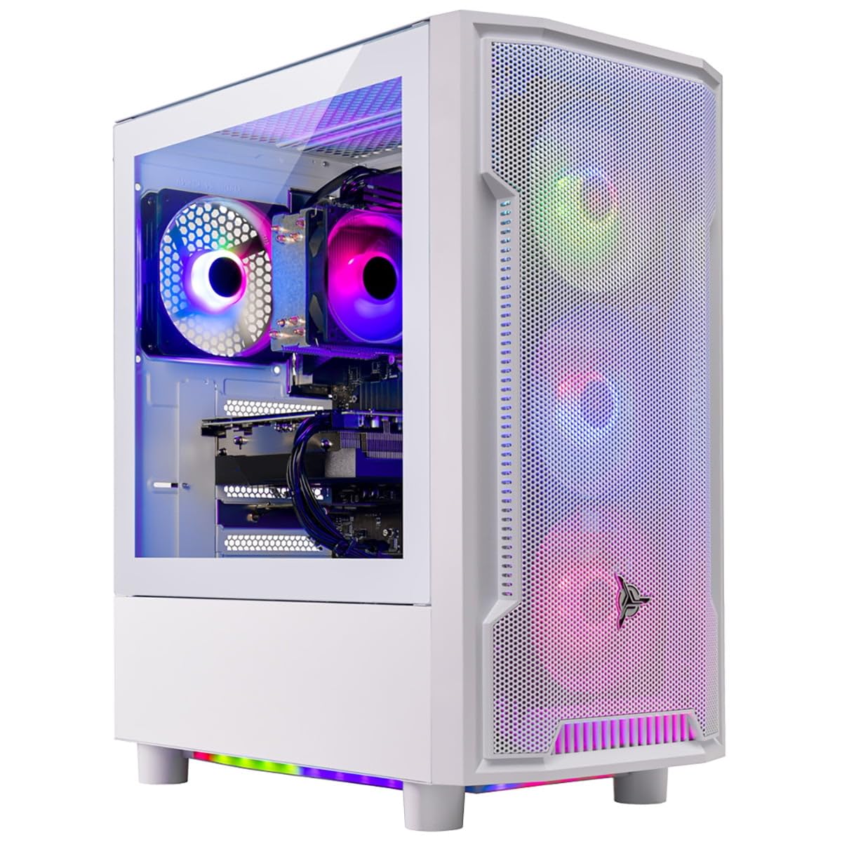 Skytech Gaming Archangel Gaming PC, Intel i5 14400F 2.5GHz, NVIDIA RTX 5060, 1TB NVMe SSD, 32GB DDR4 RAM 3200, 650W Gold PSU, Wi-Fi, Win 11, Desktop
