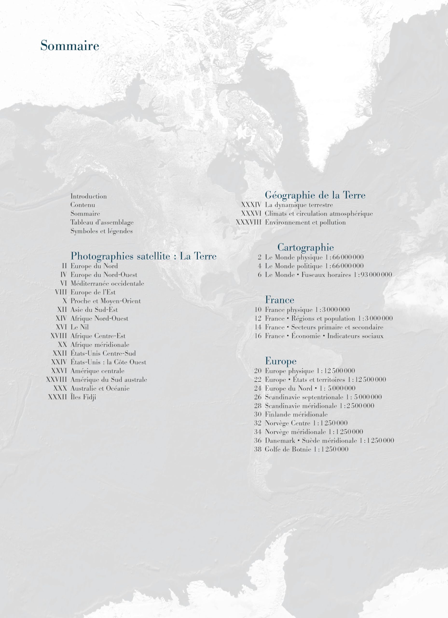 Le Grand Atlas géographique du monde 6e ed