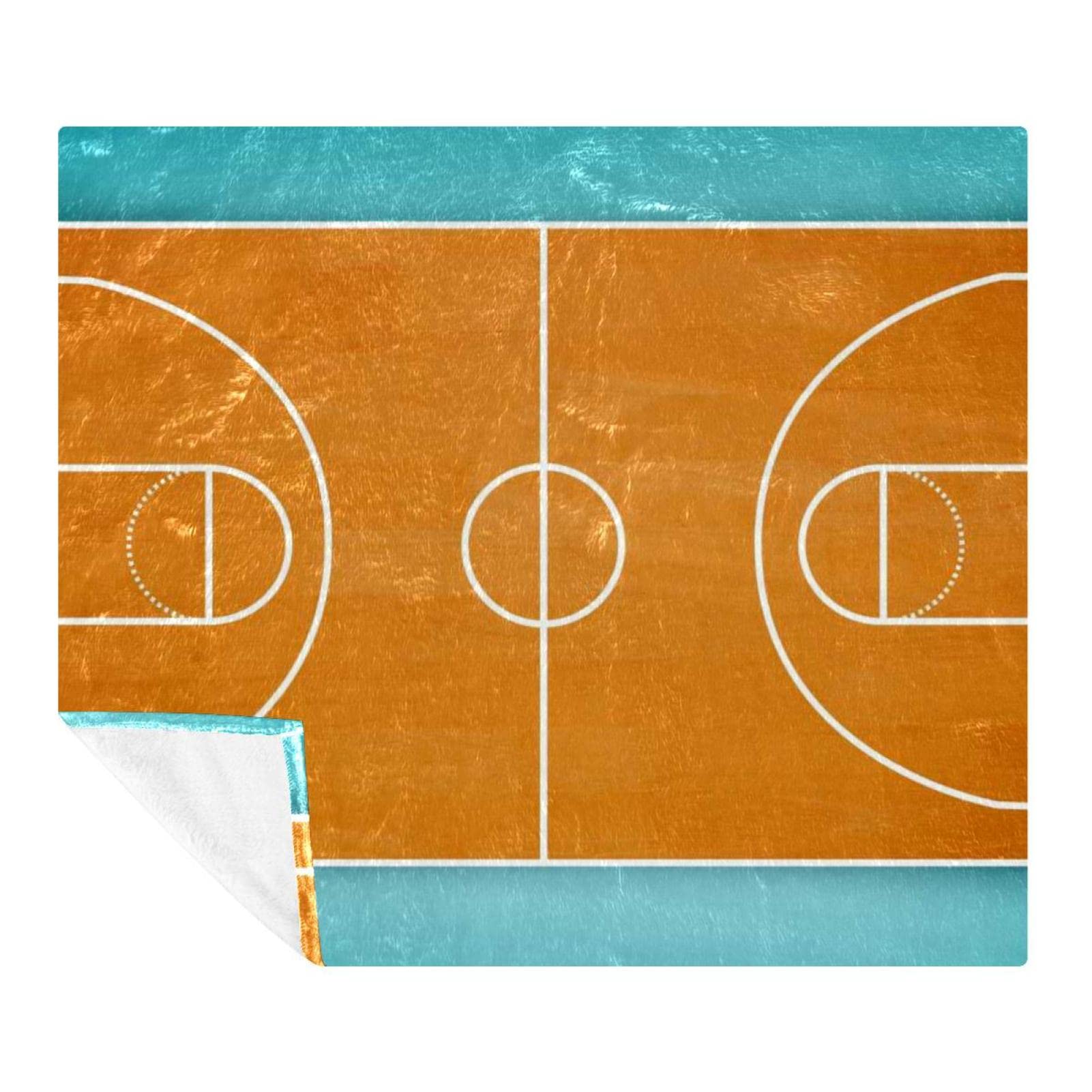 Couverture polaire de literie cadeau idéal pour les passionnés de basket-ball