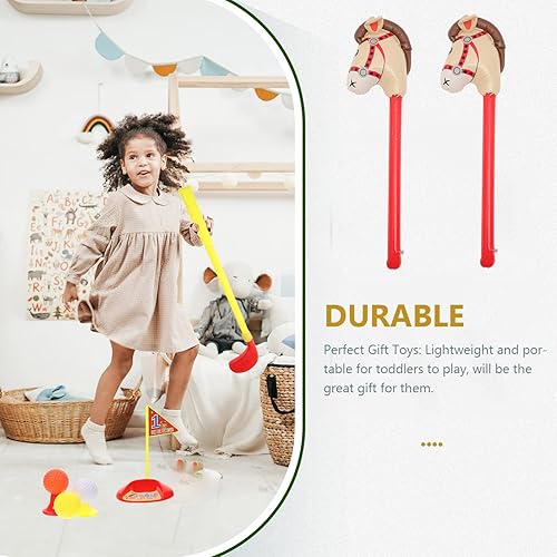 Miniatura 6 de Veemoon Juguete para niños Maleta de bebé Juguetes para niños Juguetes deportivos para niños Traje de plástico Clubes de golf Agujeros de práctica