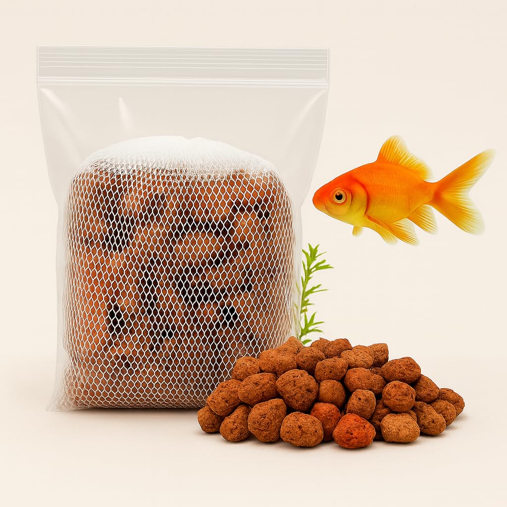 VAYINATO Lava Filter Media, (500G) | The Finest Hand Picked Volcano Lava Porous and Water Treatment Filter Media for Aquarium (Pack of 1)