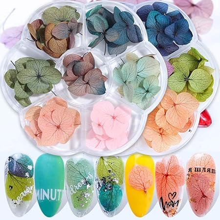 Amazon ミニ あじさい ドライフラワー ネイル 押し花 3d レジンアート ブリザードフラワー ミックス S ドライフラワー オンライン通販