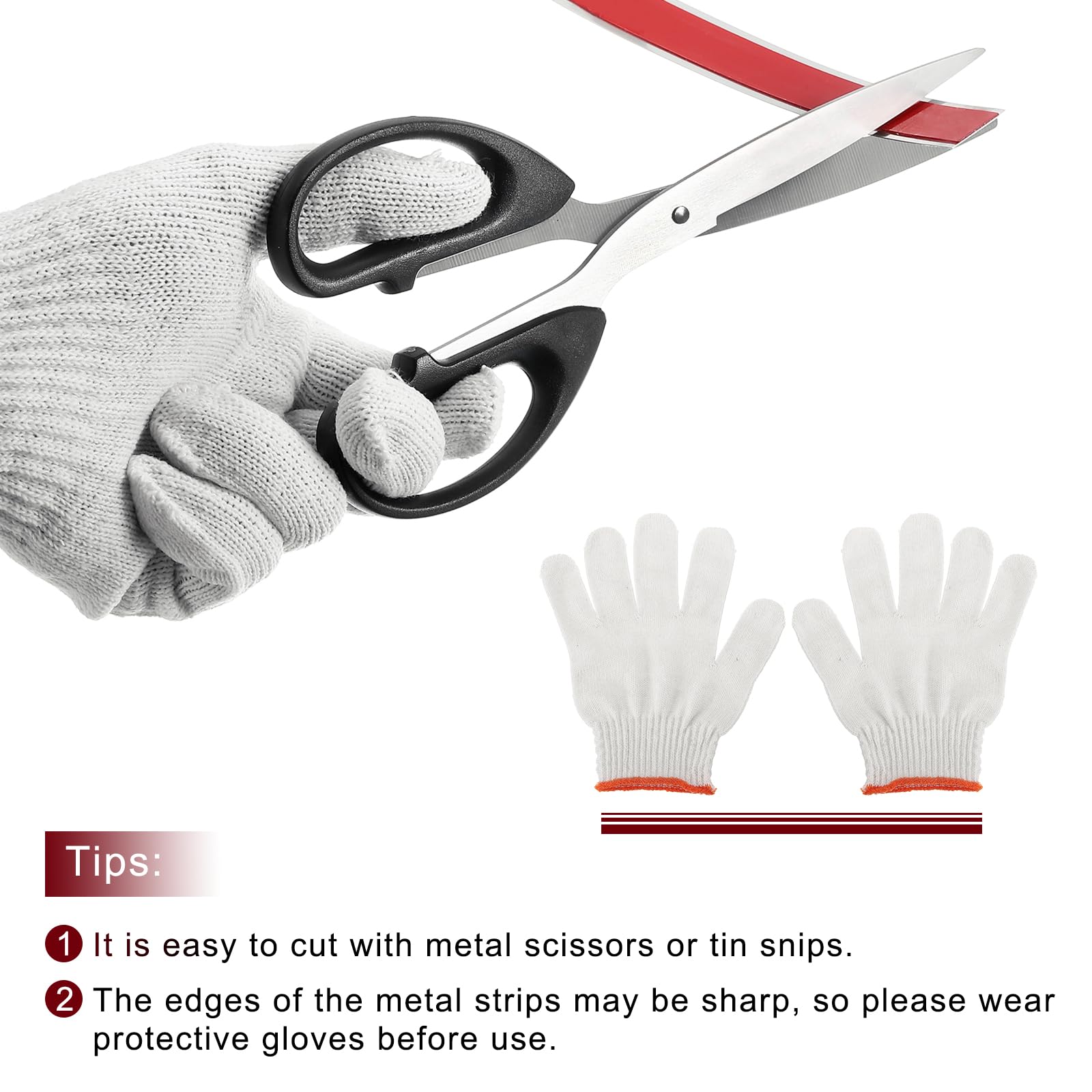 Sourcing Map 16.4ft X 1.57" Wall Trim Molding Trim, Peel And Stick Self Adhesive Stainless Steel Mirror Finish Metal Strip Trim For Wall Ceiling, Floor, Cabinet, Tile Edge, Black - View #5