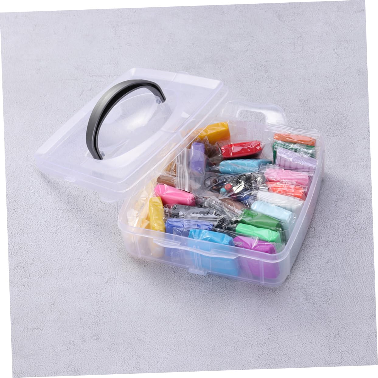 Set Pasta Modellabile 24 Colori per Bambini Accessori | Pvc, Uso Creativo ed Educativo, Kit Completo per Attività Manuali, Blocchi per Hobby Fai da Te