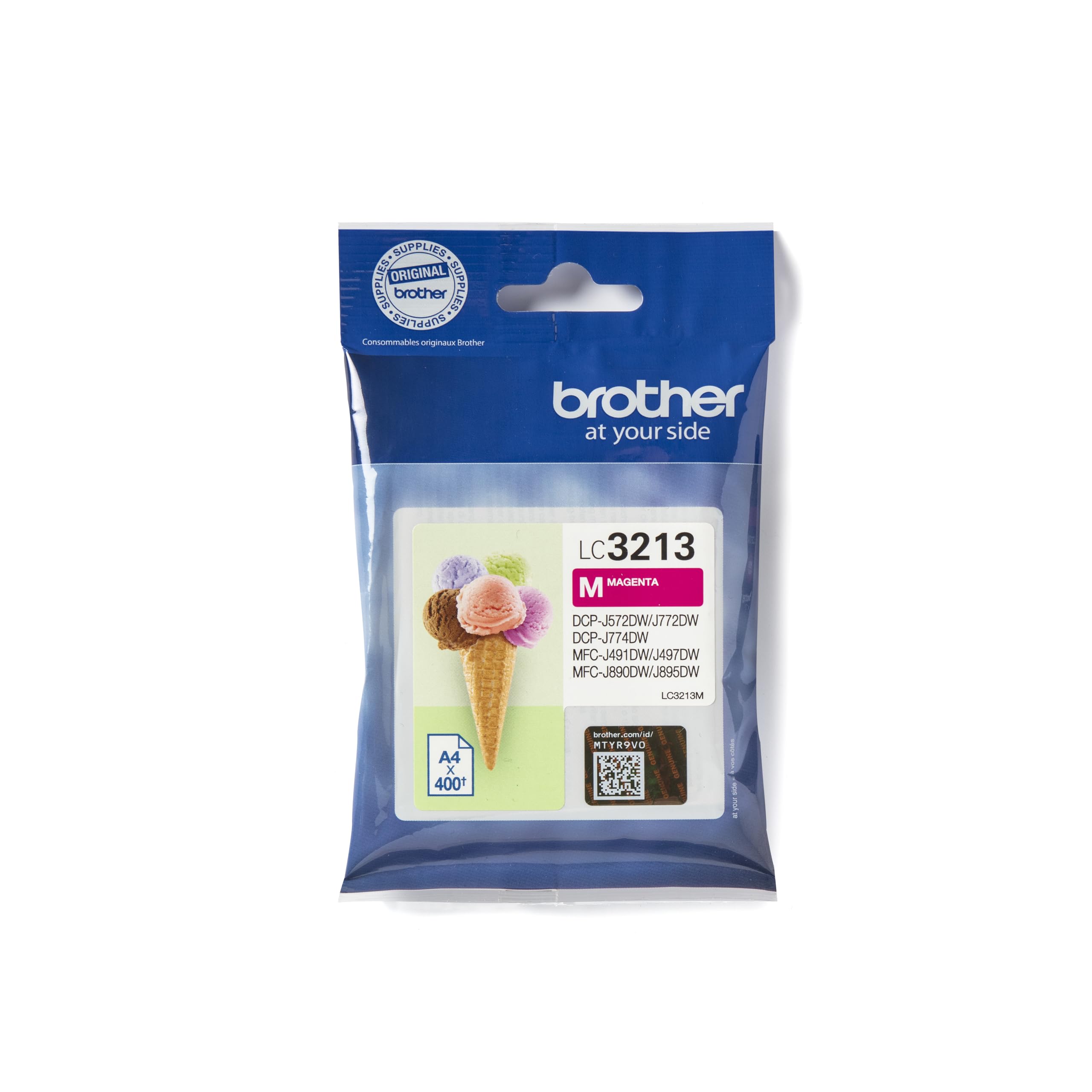 Genuine BROTHER LC3213 Magenta Ink Cartridge new no box