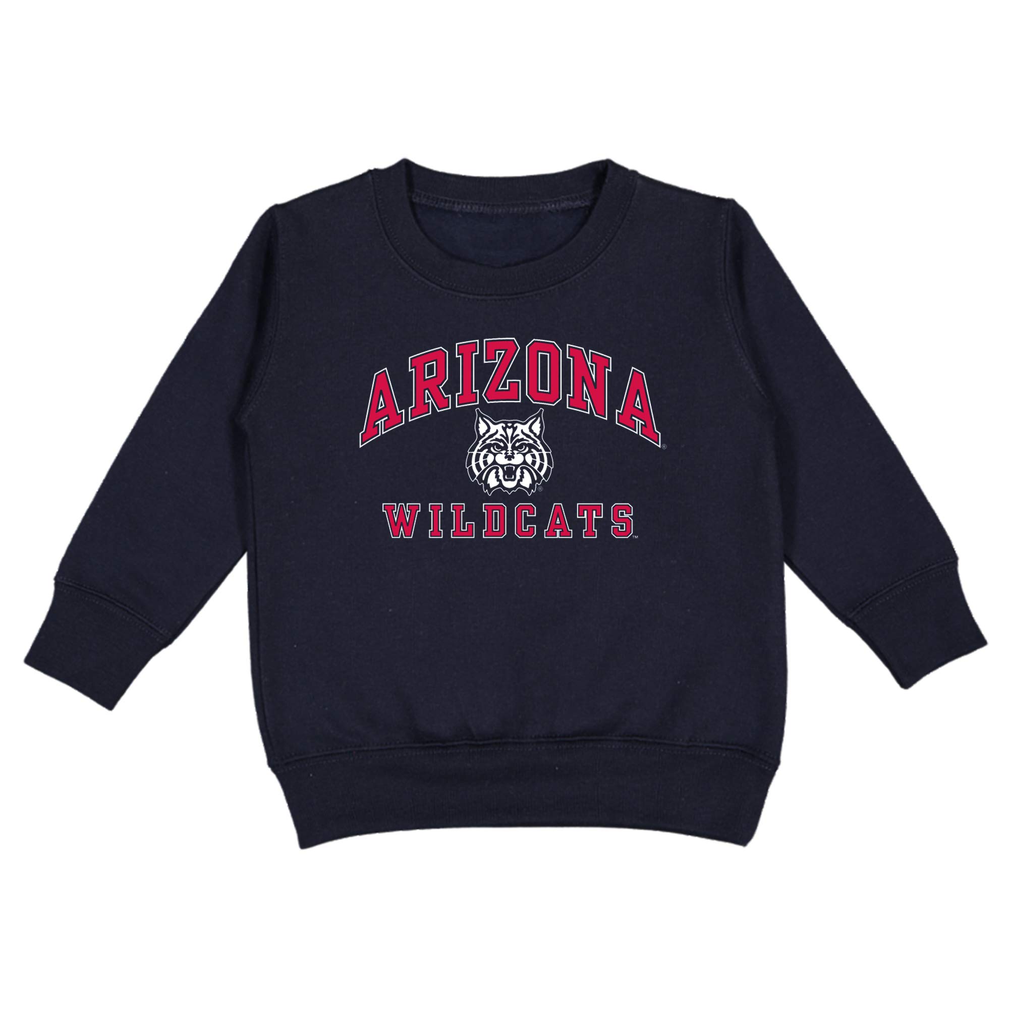 College Kids Arizona Wildcats NCAA Toddler Fleece Crew Neck Sweatshirt (4T)