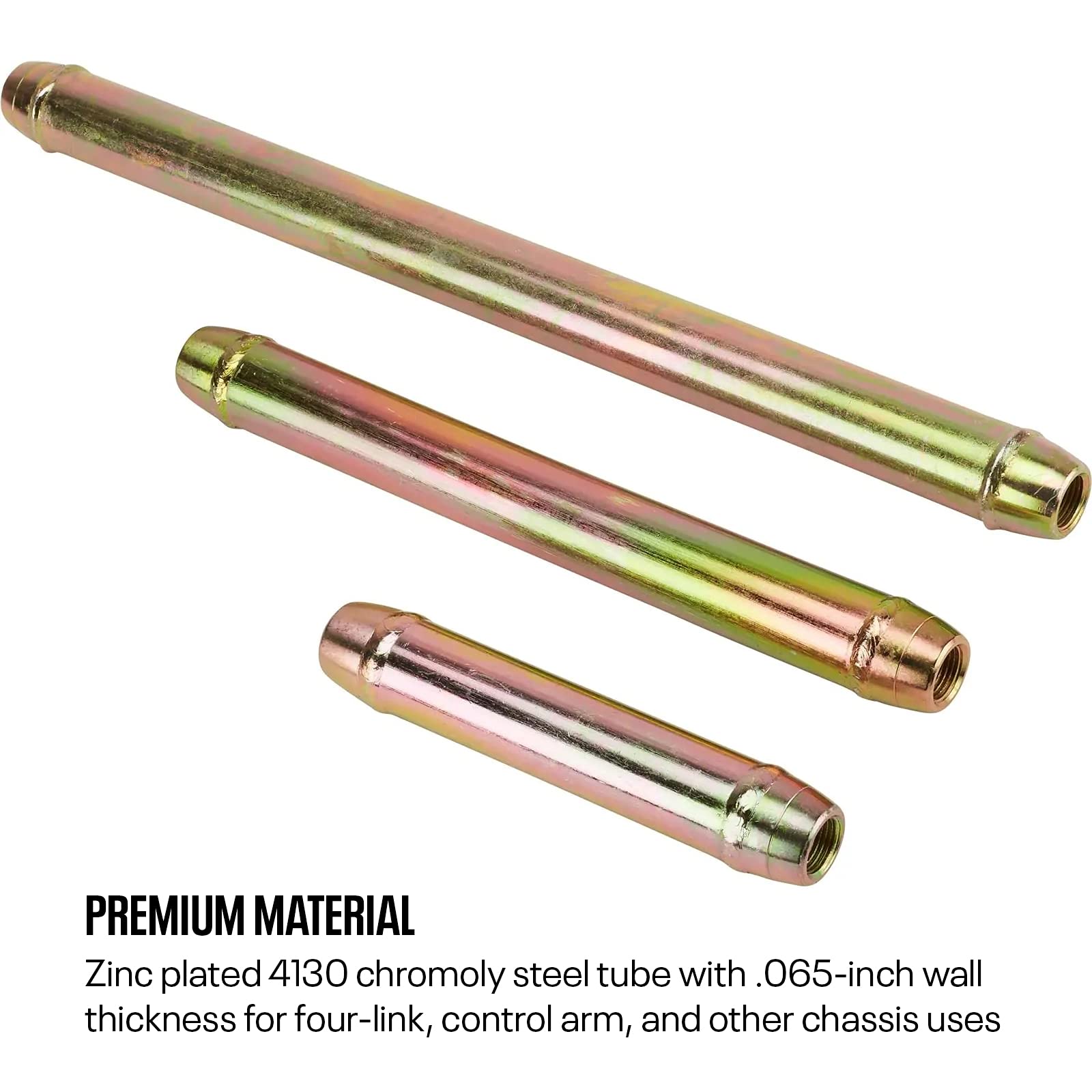 5/8 Chrome Moly Swedged Tube, 4 Inch Length