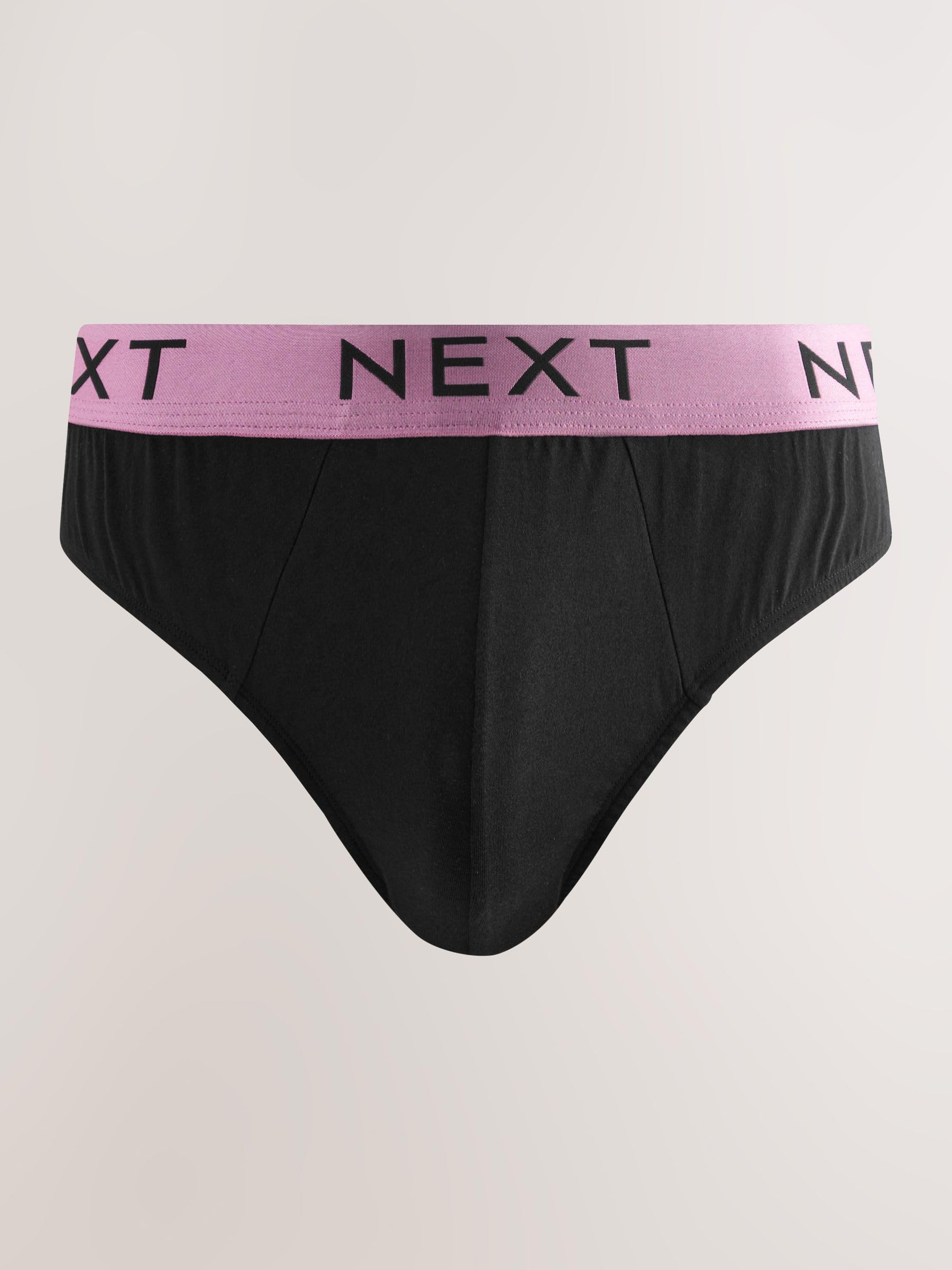 NEXT Herren Unterhosen mit hohem Baumwollanteil, 10er-Pack