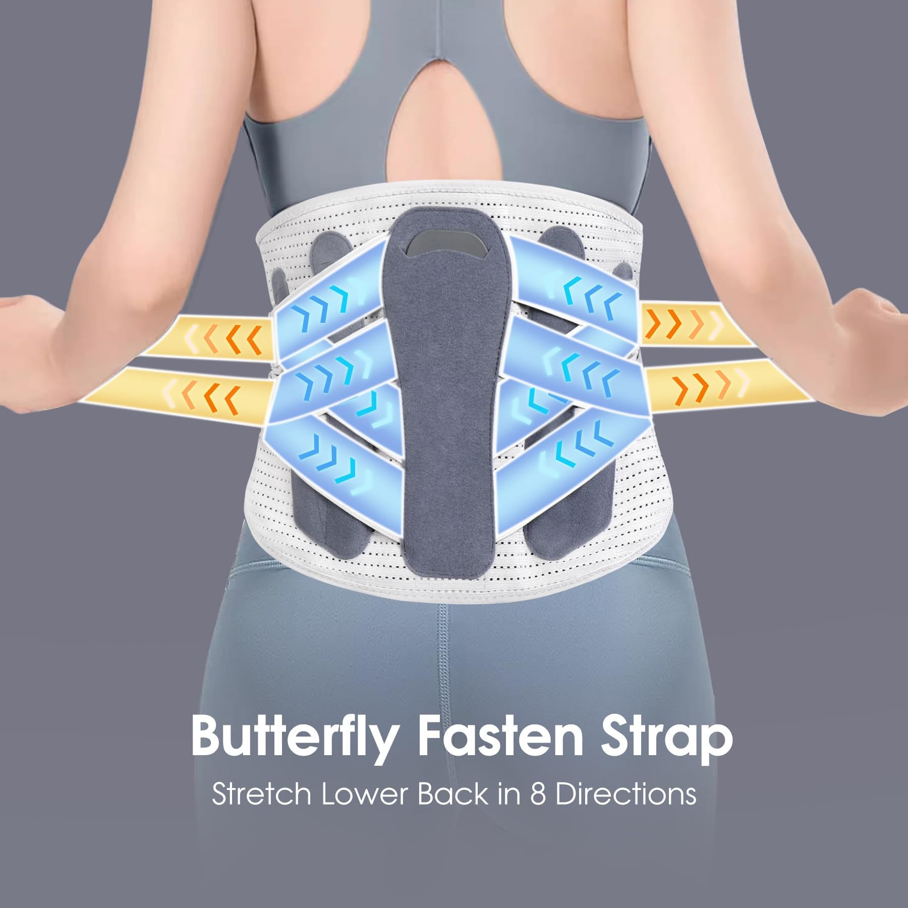 Snapklik.com : Back Brace For Lower Back Pain, Lumbar Support Brace ...