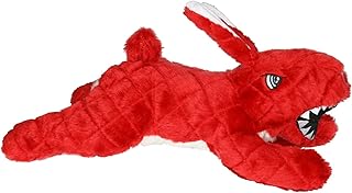 MIGHTY- Angry Animal Rabbit - Squeaker-Multiple Layers. Made Durable, Strong & Tough. Interactive Play Dog Toy (Tug, Toss & Fetch). Machine Washable & It Floats. (Regular)