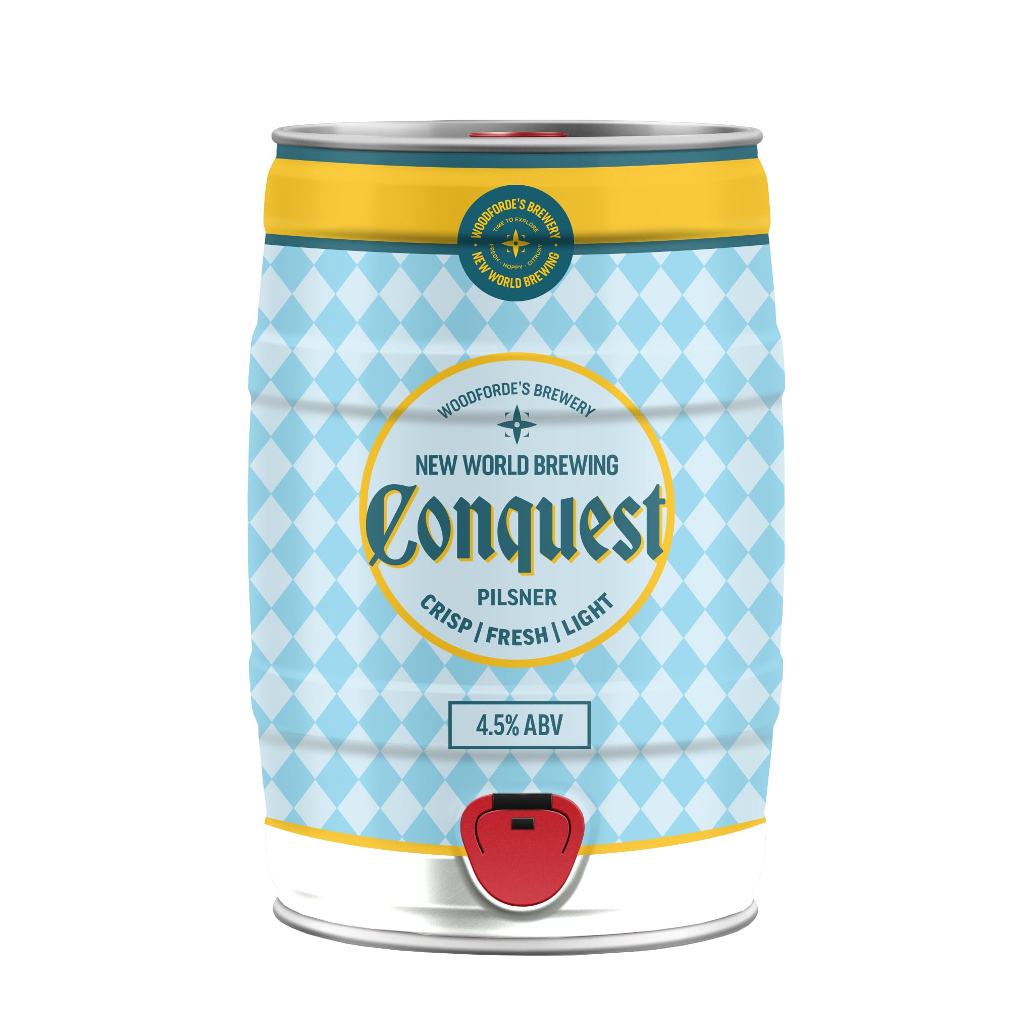 New World Brewing Conquest 5 Litre Mini Keg
