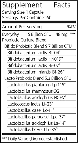 Miniatura 8 de Renew Life Probiótico para adultos  Suplemento probiótico Ultimate Flora Everyday Go-Pack  Estable en estantes sin gluten lácteos y soja 15 mil