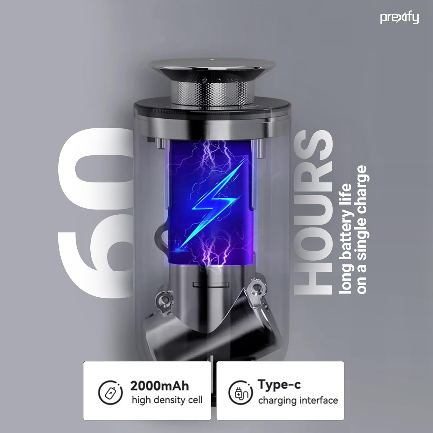 Smart Car Aroma Diffuser ‐ USB Rechargeable, 3 Intensity Modes, Long-Lasting Aroma, Travel Friendly