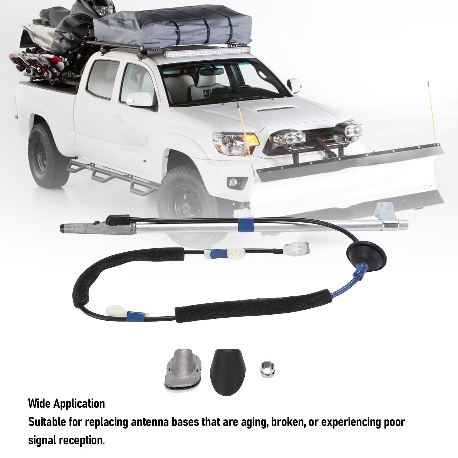 Manualna Antena zespół Wymiany Pasuje do Toyota 2005-2015, Wytrzymała