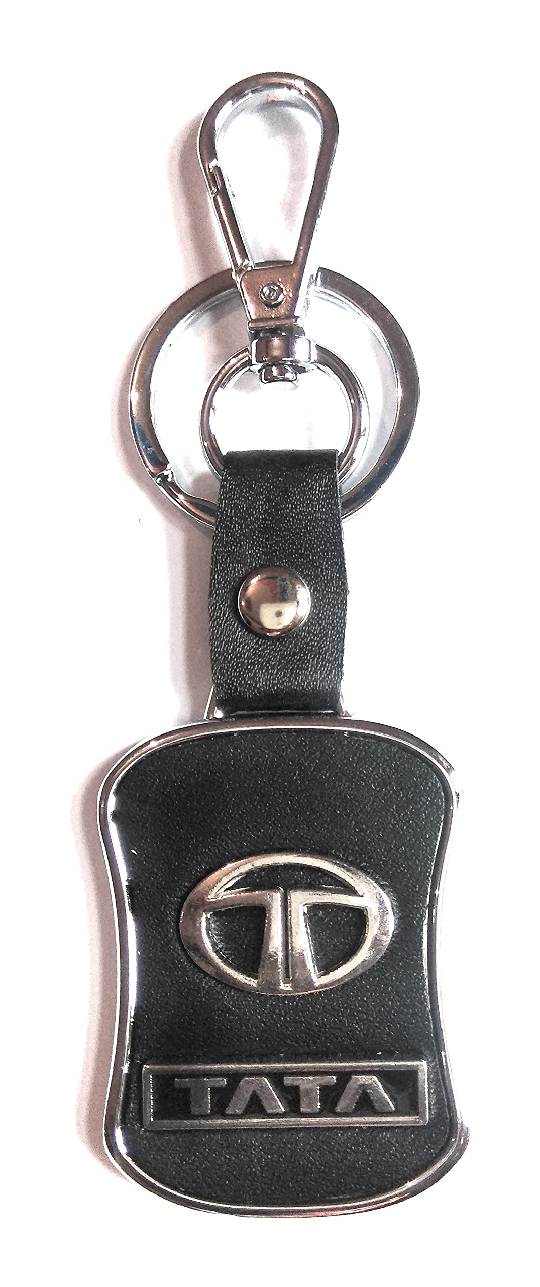 ism366 Leather Matellic Finish Keychain for Cars/Bike/TA-picture-23