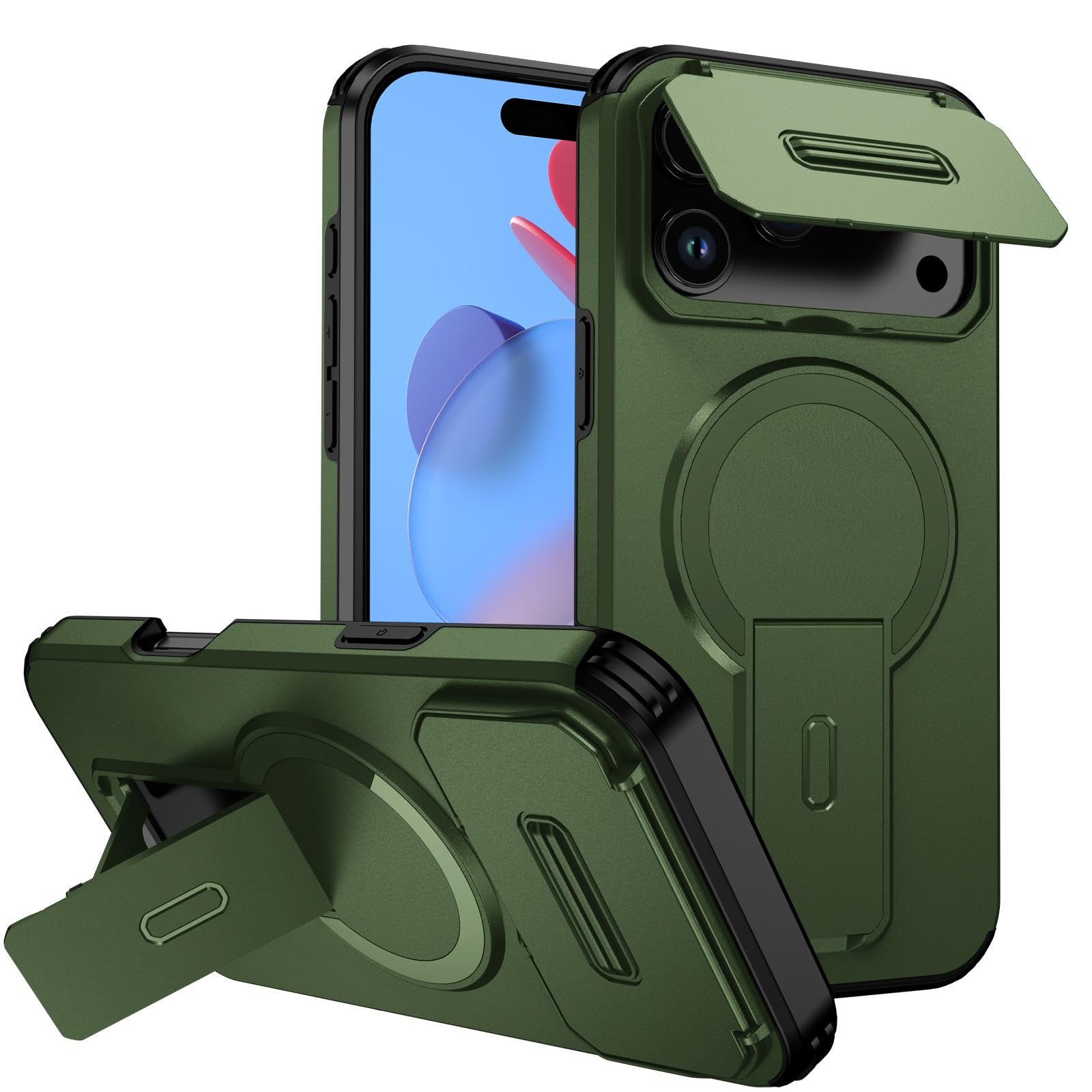 Coque iPhone 17 Pro Max antichoc qui protège vos objectifs des rayures avec son clapet - 8