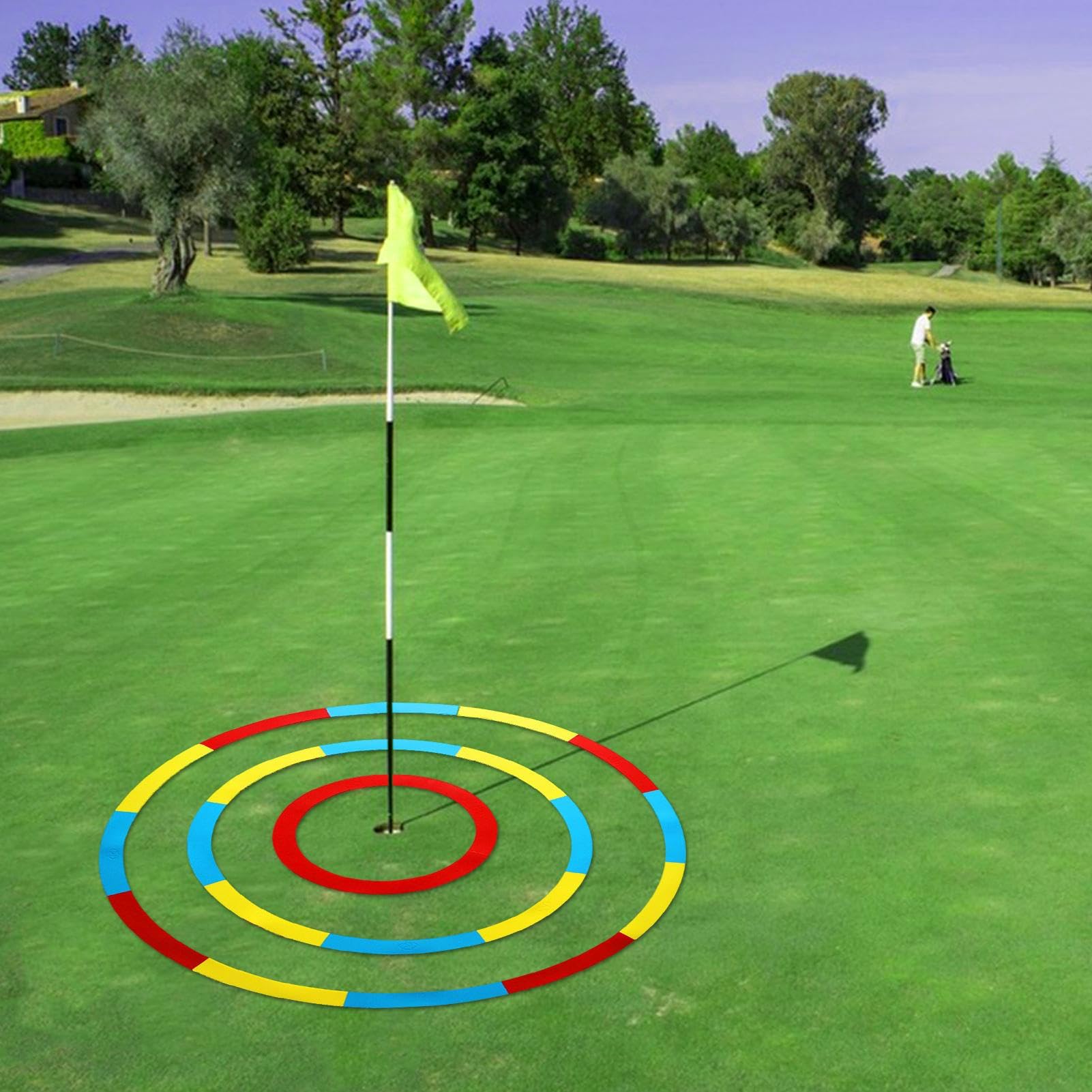 Cercle d'entraînement de Golf – Cercle de de Golf pour Chipping | 3 pièces Cercles de de Golfs, Aide à l'entraînement de Cercles de Mise de Golfs, Accessoire d'entraînement de précision