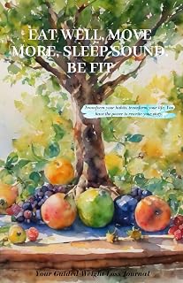 Eat Well, Move More, Sleep Sound, Be Fit: Your Guided Weight Loss Journal