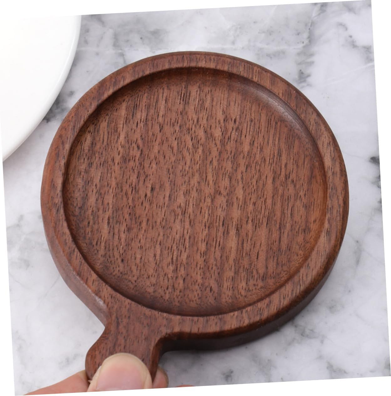 Mikinona Wooden Coaster Set Insulation Mats for Cups Table Protectors Pallet Style Decor