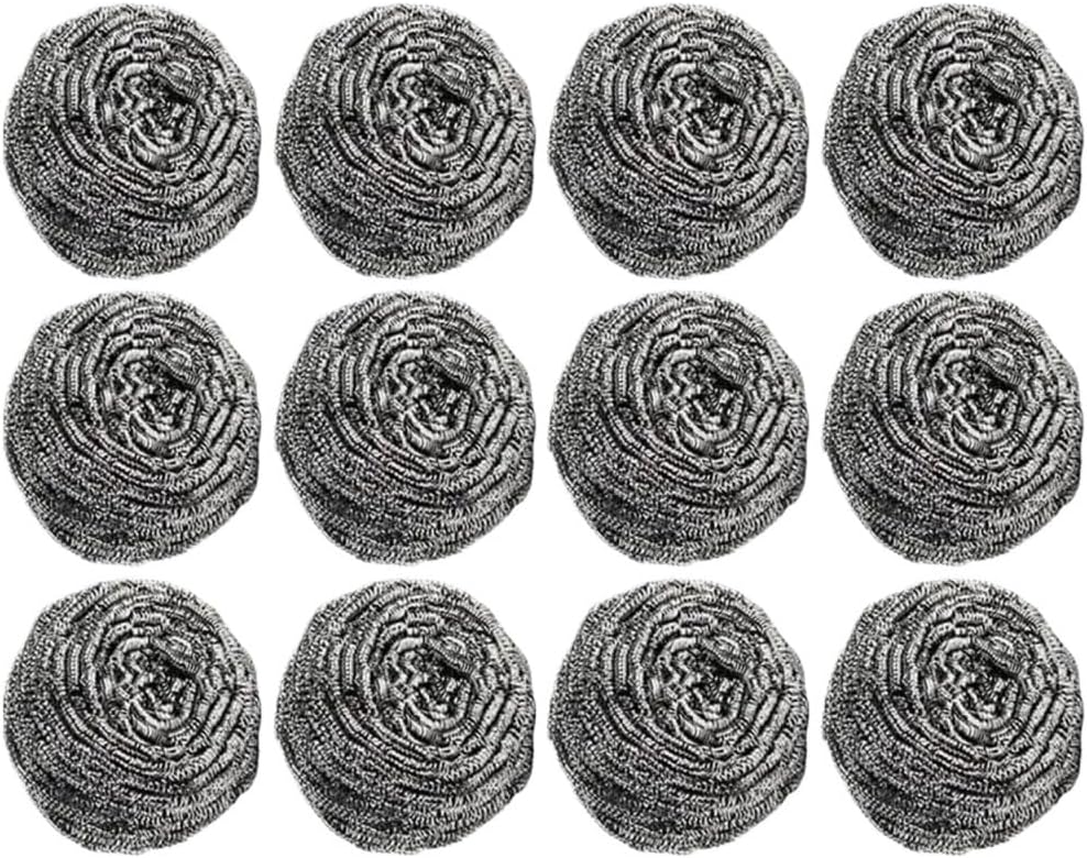 Stainless Steel Scourer 30pcs Stainless Steel Scrubber for Kitchens, Bathroom and More