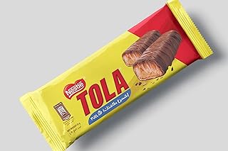 بسكويت تولا مكون من إصبعين من نستله، 31 جم (عبوة من 6 قطع)