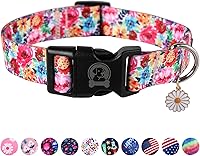 Vista 8 de MR. CHUBBYFACE - Collar de cumpleaños para perro con patrones, suave, ajustable, para perros pequeños, medianos y grandes