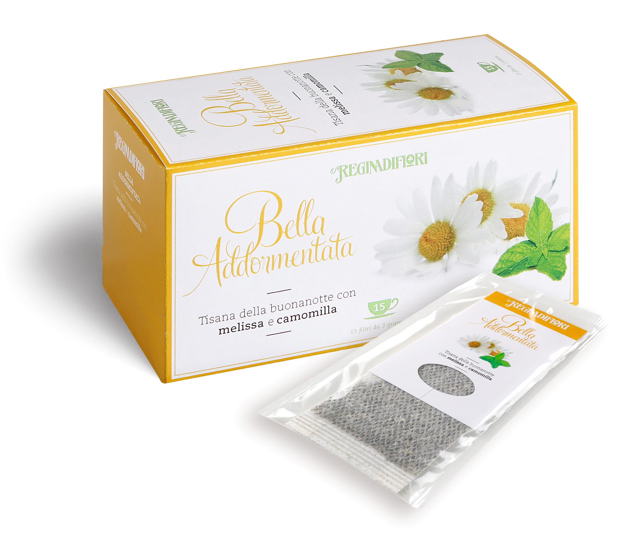 MLESNA | Tea e Tisane | RF01 | Regina di Fiori | BELLA ADDORMENTATA | 15 x 3g