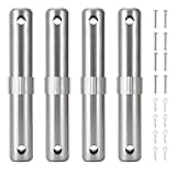 4 Pieces Scaffolding Coupling Pins, Scaffolding Pins, Large Size Scaffold Pins, Upgrade Thickened Scaffold Pin 1-7/16, Burr-Free, Premium Scaffolding couplers