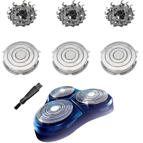 HQ9 - Cuchillas de repuesto compatibles con cabezales de afeitadora Philips Norelco, cabezal de afeitado HQ9 mejorado para hombres eléctricos HQ9070