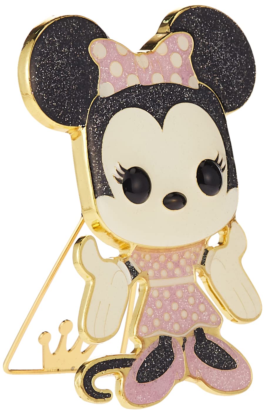 Funko Pop Pin Disney Minnie 10cm Figures and Action Figures, Multicoloured, Single (135818)