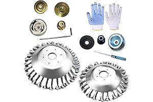 AI. YUYU 2PCS Derusting Weeding Wheel Adapter for String Trimmer and Grass...