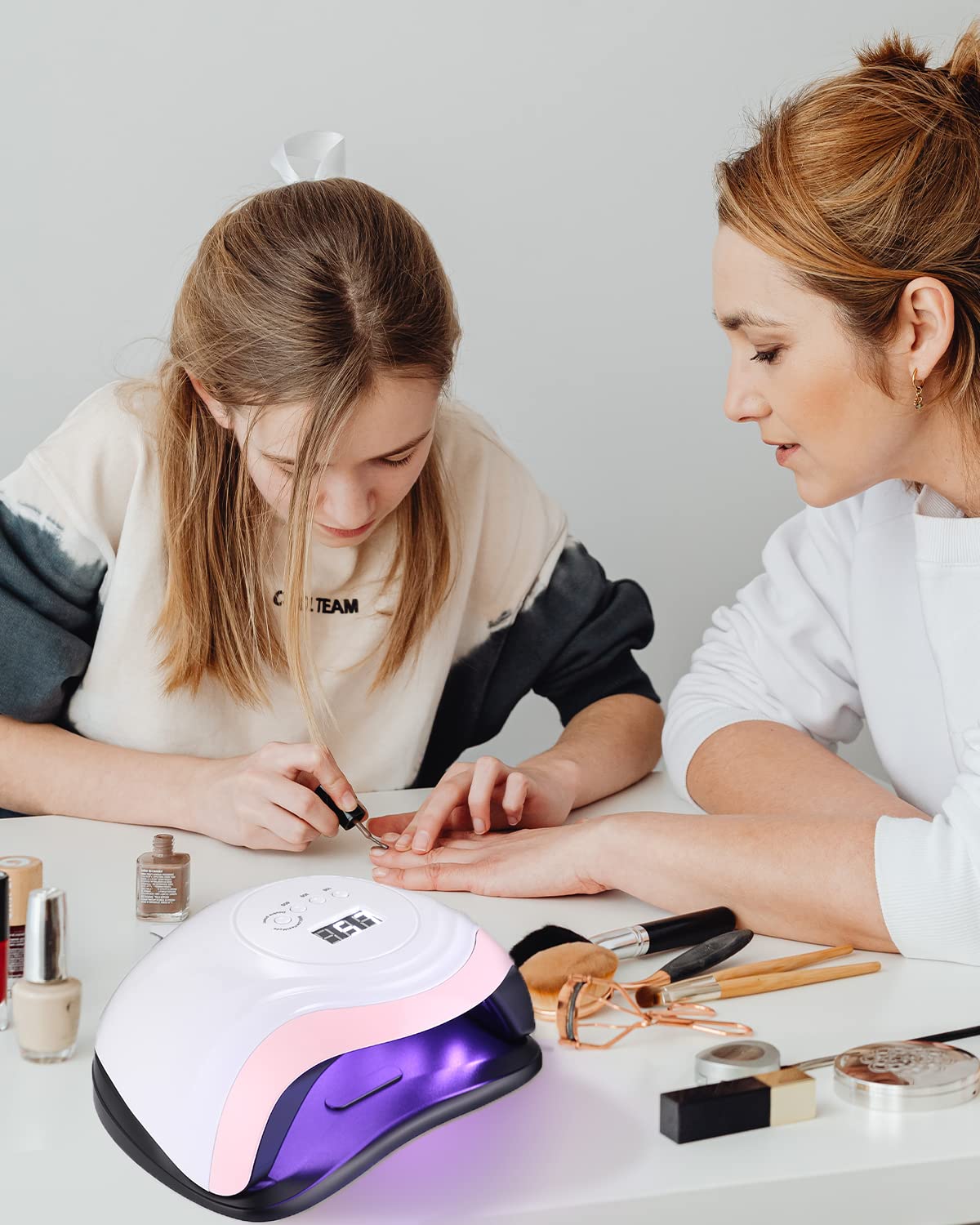 168W Lampada per Unghie,Lampada a LED UV per Manicure e Pedicure 36LED Lampada UV Unghie Professionale con Automatico Sensore Display LCD 4 Timers da10s 30s 60s 99s per La Maggior Parte Dei Gel