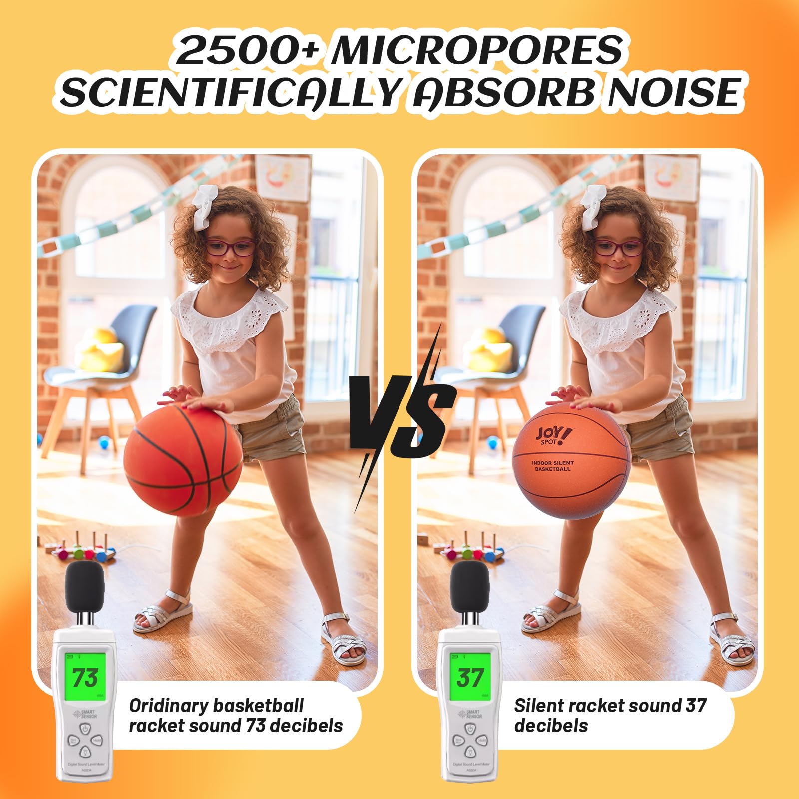 Buy Silent Basketball Dribbling Indoor, 2024 Upgraded Indoor Basketball, Dribble Dream Silent Bouncing Basketball, Foam Basketball Training Ball, No Noise Quiet Basketball for Various Indoor Activities Online at Low Prices in India -