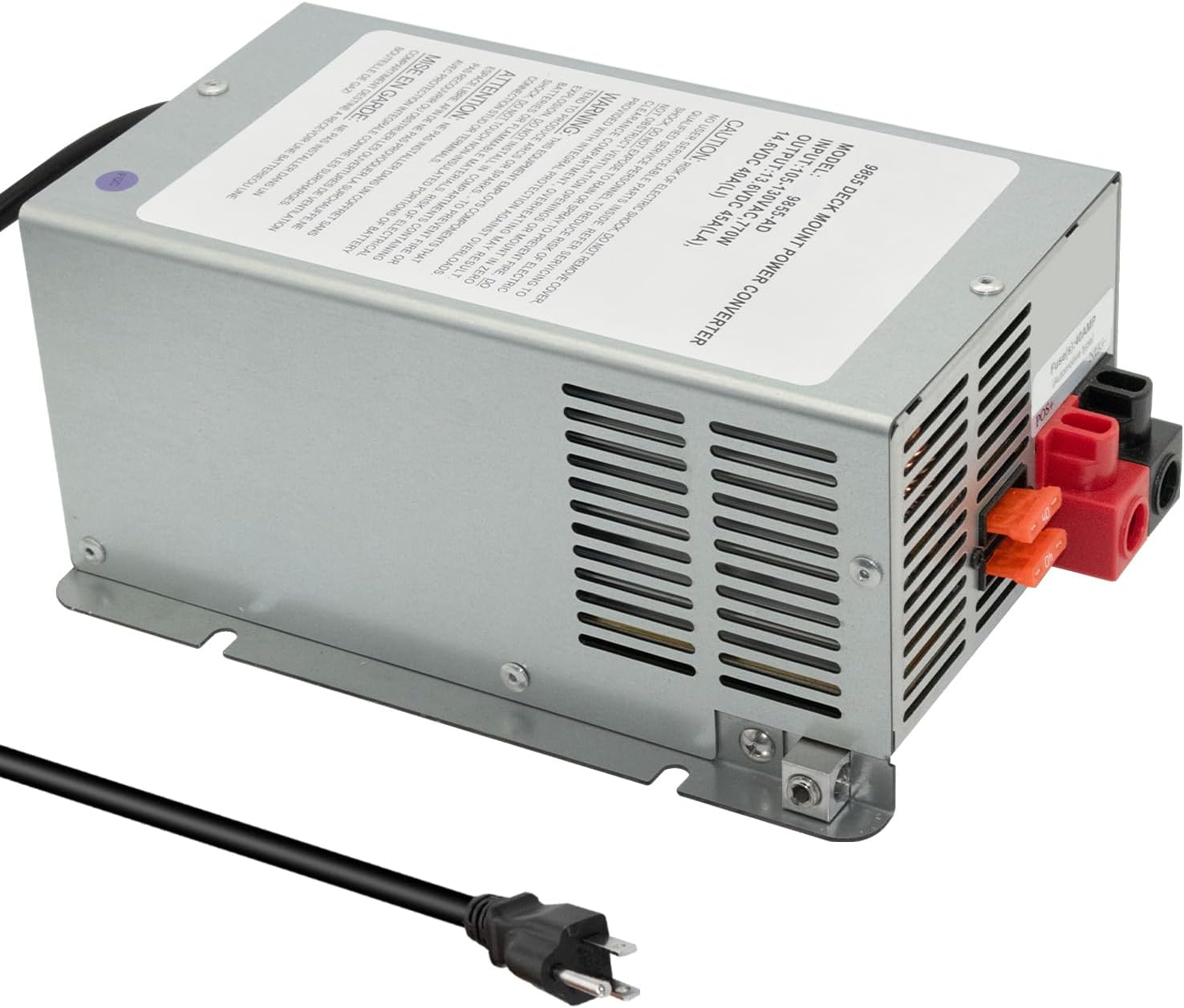 9855-AD Deck Mount Converter Replacement for RV Trailer Camper 9800 Series (55amp)