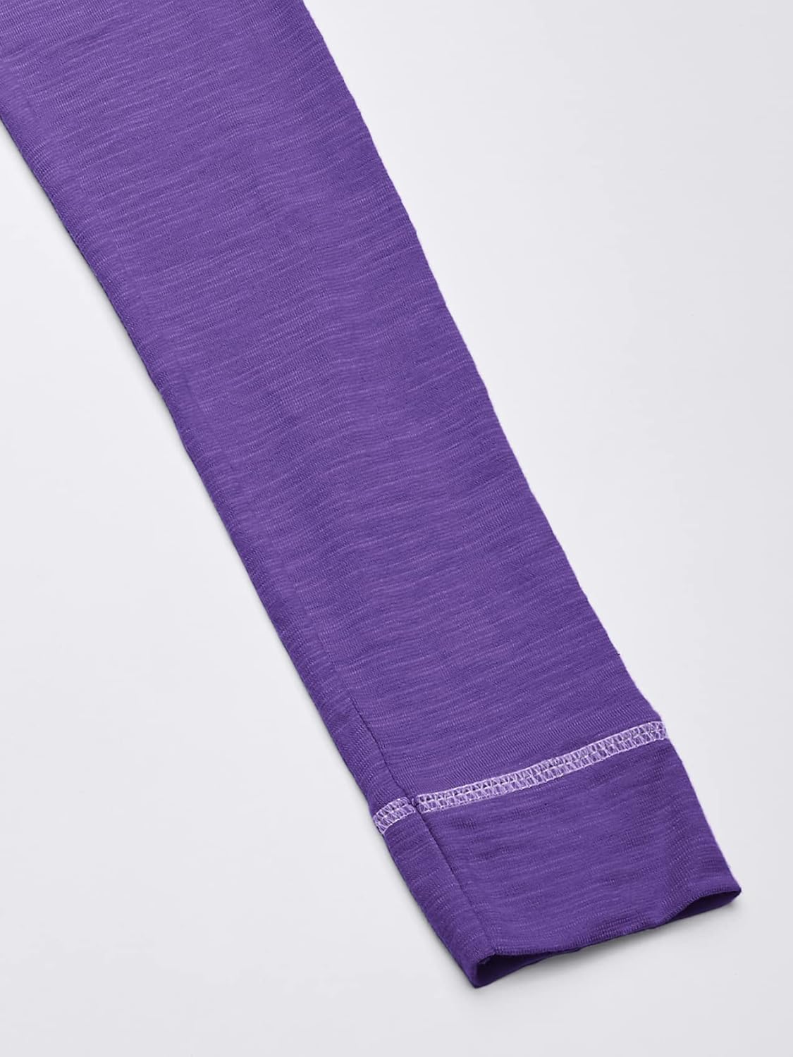 Hanes girls Slub Jersey Full Zip Jacket - Image 4