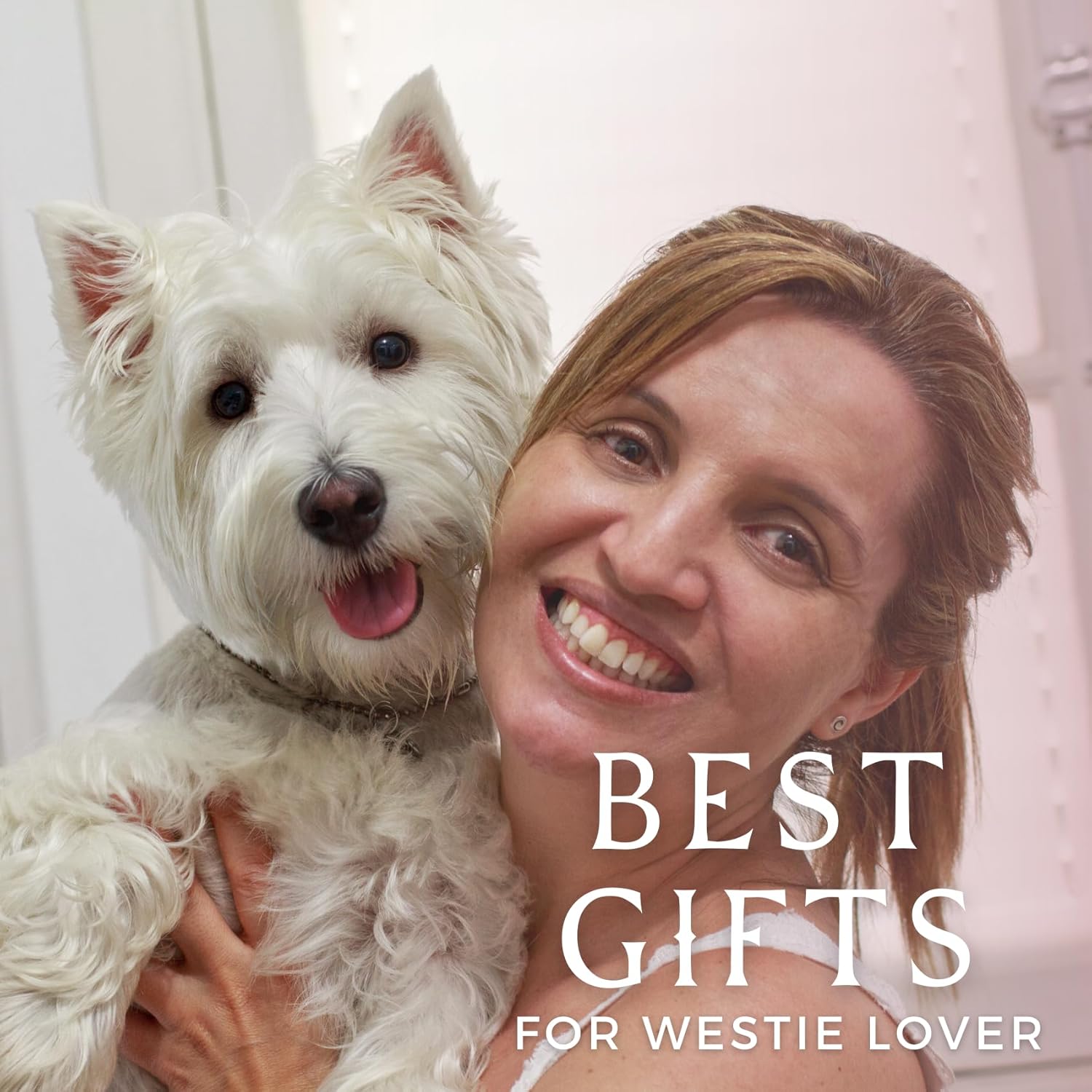 Westie Gifts for Women and Girls, Best Unique Westie Flannel Throw Blanket for Westie Lovers, 50 x 65 inch, Skin Friendly, Novelty Westie Gifts for Dog Lovers - Image 3