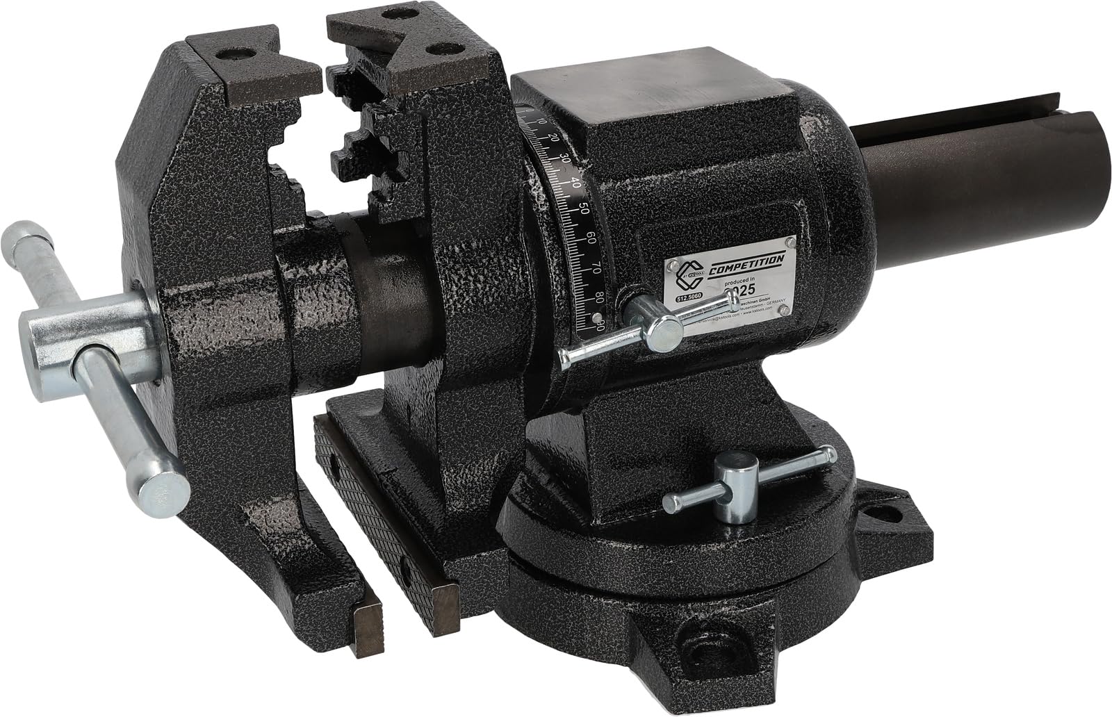 KS Tools 512.5060 COMPETITION Étau multifonction 5" rotatif à 360°
