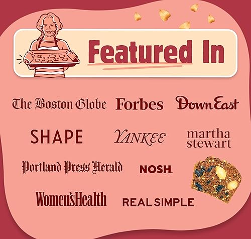 Miniatura 6 de Maine Crisp Paquete variado de 5 galletas sin gluten, galletas sin granos, sin OMG, almendras de arándano, arce canela, higo salado y tomillo, nuez