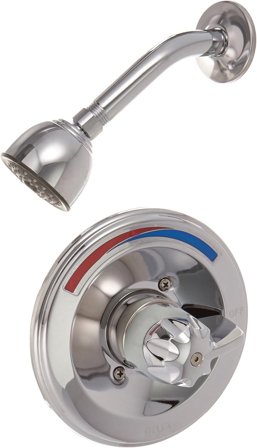 Delta Faucet T13290 Classic Monitor 13 Series Shower Trim, Chrome,5.50 x 7.00 x 5.50 inches