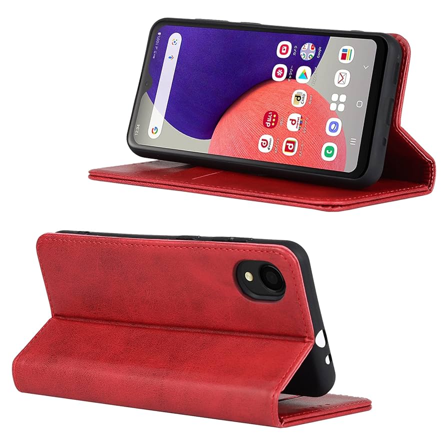 Amazon.co.jp: Galaxy A22 5G ケース 手帳型 日本版 SC-56B