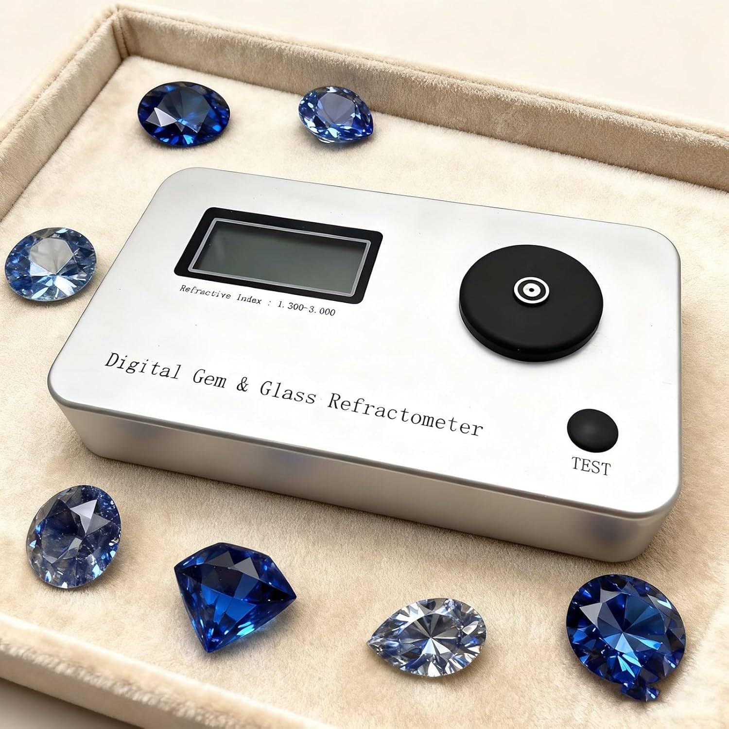 ROEFETY Professional Digital Refractometer for Gemstones